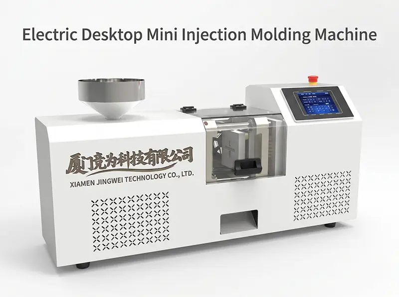 Máy Ép Nhựa Mini Điện Để Bàn | Máy Ép Vi Mô JW-01 Cho Sản Xuất Nhựa Chính Xác