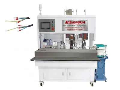 Máy Dập Cáp Tự Động Đa Đầu Nối Xử Lý Dây 3-4 Lõi WPM-555