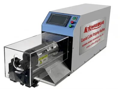 Máy Tuốt Cáp Đồng Trục Bán Tự Động Linh Hoạt WPM-25200 - Máy Cắt Tuốt Dây