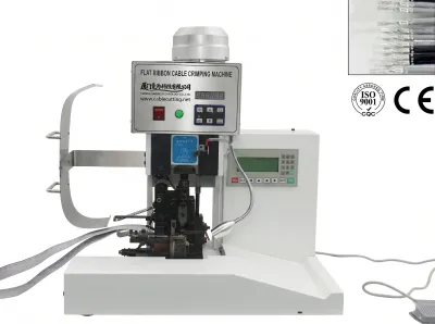 Máy Dập Đầu Cos Cáp Dẹt Bán Tự Động Hiệu Quả WPM-FCCM-18