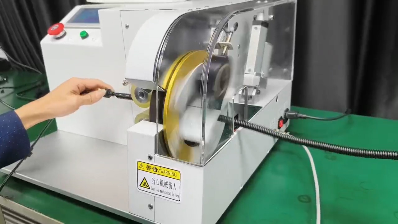 Máy quấn ống sóng thông minh tích hợp xử lý đầu vào - Tối ưu hóa quy trình bó dây điện