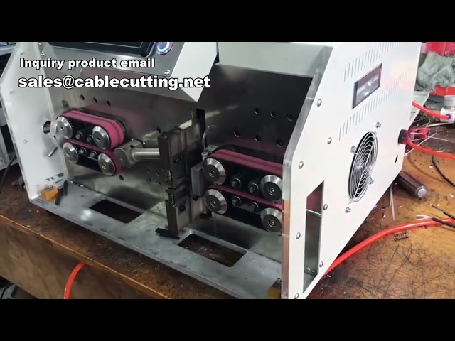 Máy Tuốt Dây Điện Tự Động | Máy Bóc Vỏ Cáp Đồng Trục | Thiết Bị Xử Lý Dây Điện Chuyên Nghiệp
