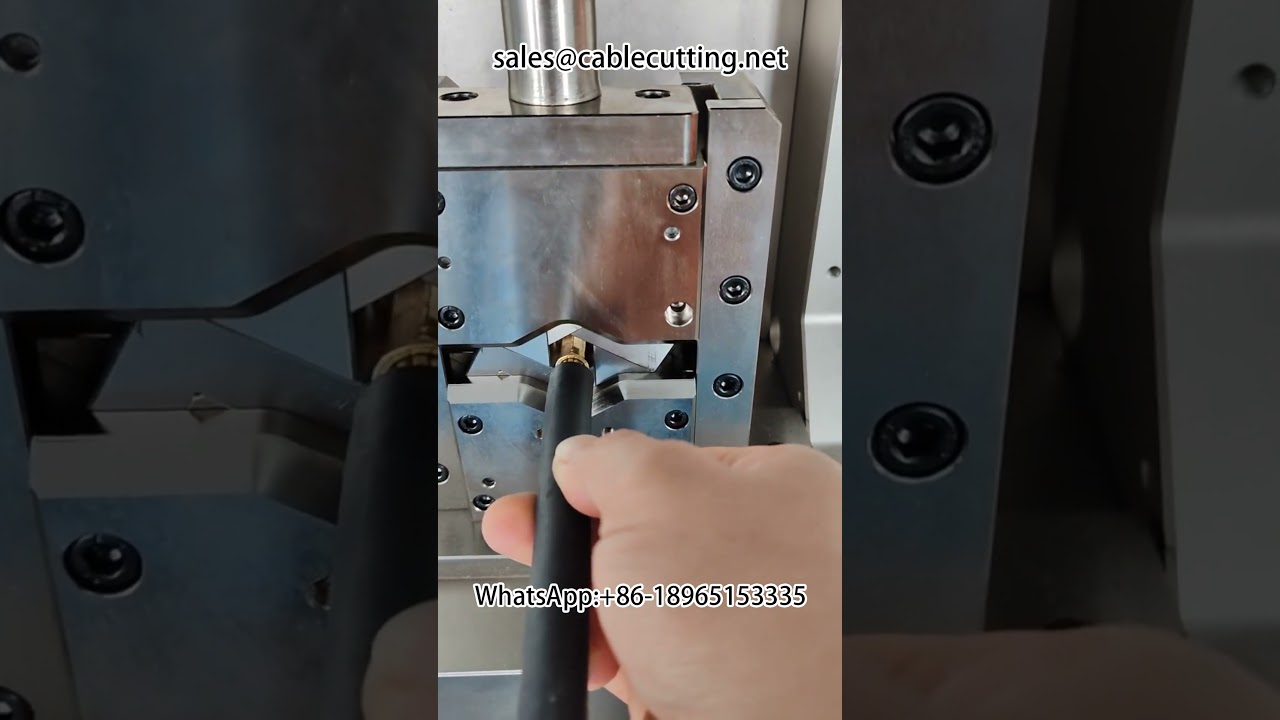 Máy bấm đầu cốt năng lượng mới tự phục vụ - Tích hợp tuốt dây và bấm đầu cốt #máytuốtdây #máybấmđầucốt