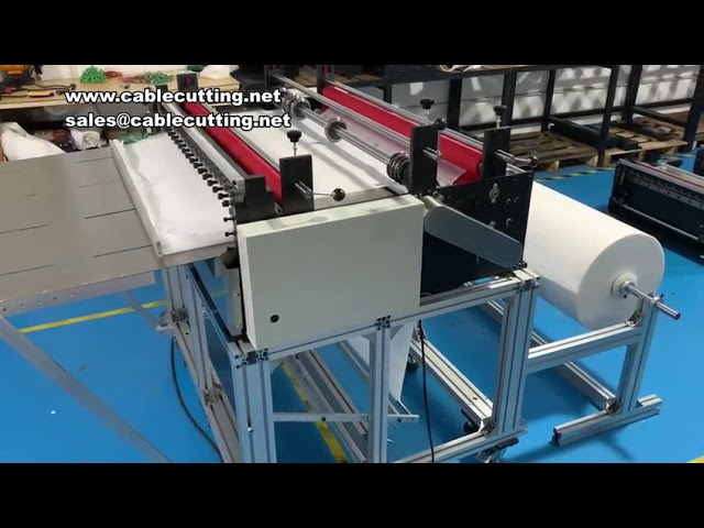 Máy cắt cuộn PVC, máy cắt ngang giấy - Thiết bị cắt cuộn tự động hiệu quả cao