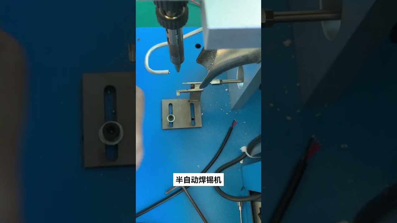 Máy hàn thử nghiệm bo mạch PLC nhỏ ① | Thiết bị hàn tự động cho nhà máy #factory #machine #cablewirestrippingmachine