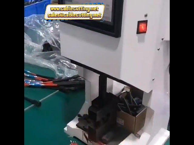 Máy Ép Đầu Cos Servo OTP Lục Giác - Thay Khuôn Miễn Phí, Màn Hình Cảm Ứng Thông Minh | Máy Bấm Đầu Cos Tự Động