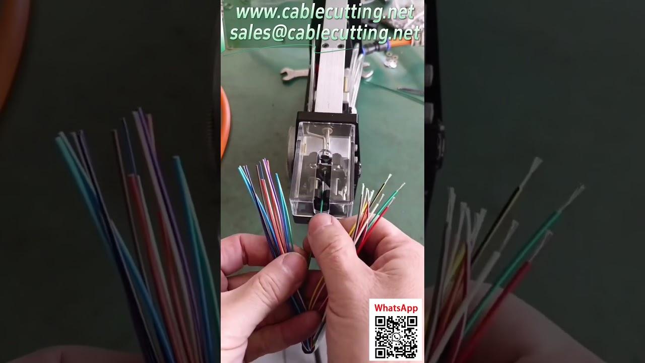Máy tuốt dây cảm ứng khí nén tự động - Cắt dây chính xác, điều chỉnh chiều dài linh hoạt