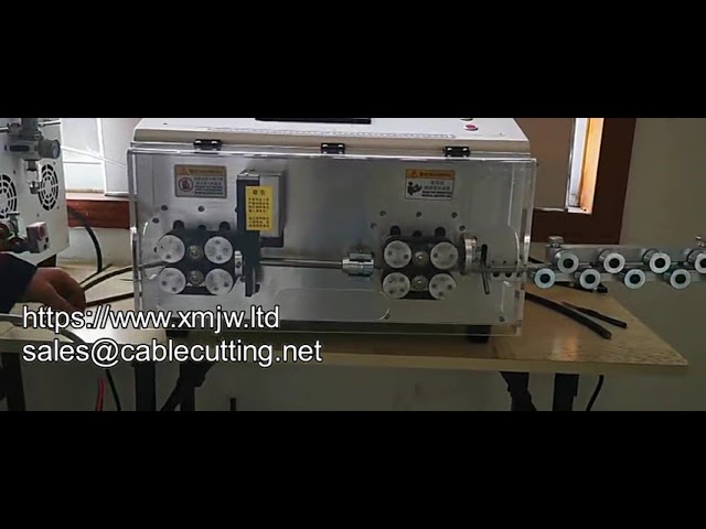 Máy Cắt Và Tuốt Vỏ Cáp Nhiều Lõi Tròn Dày - Hiệu Quả Cao Trong Gia Công Cáp