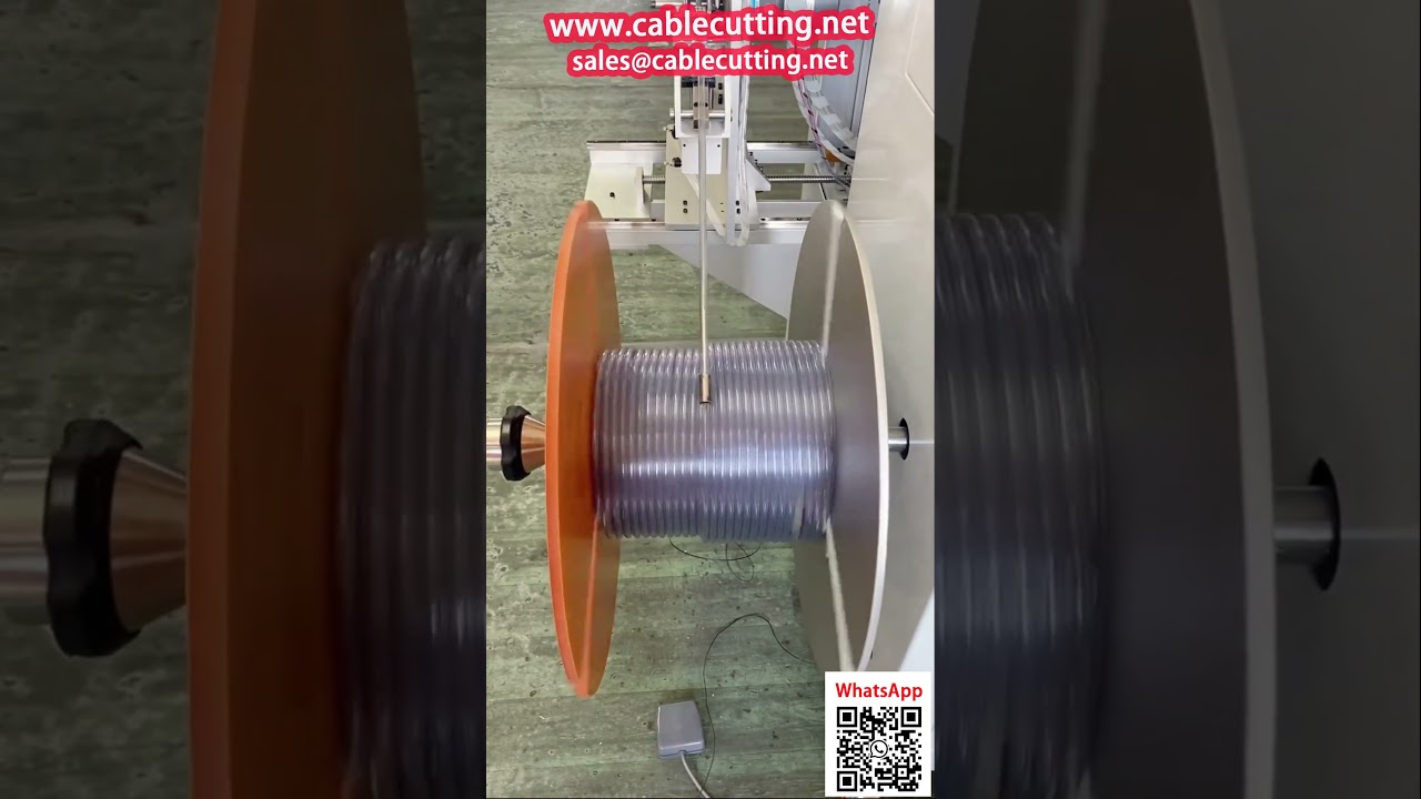 Máy Cuốn Ống Mềm PVC Tự Động - Hệ Thống Căn Chỉnh Servo & Đếm Số Chính Xác