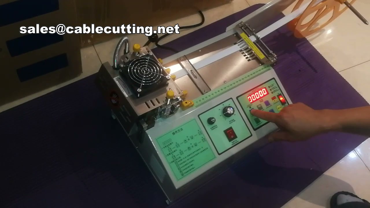 Hướng dẫn vận hành máy cắt dây kéo vải & máy cắt đai thun công nghiệp