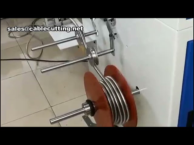 Máy quấn ống nước thông minh tích hợp chức năng đếm - Máy buộc dây cáp tự động