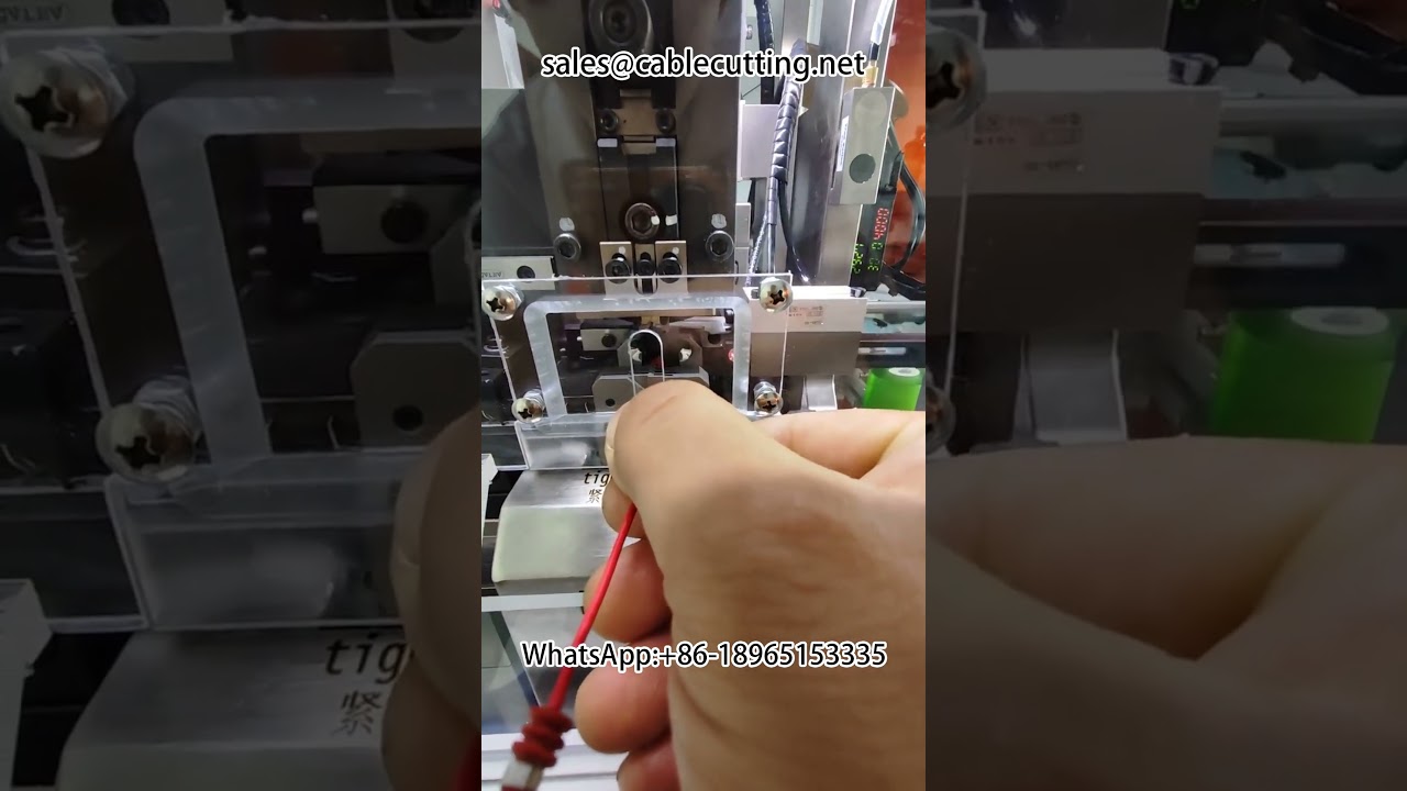 Máy Tuốt Và Bấm Đầu Cốt Chống Nước Tự Động Chuyên Nghiệp | Máy Bấm Cáp Tự Động