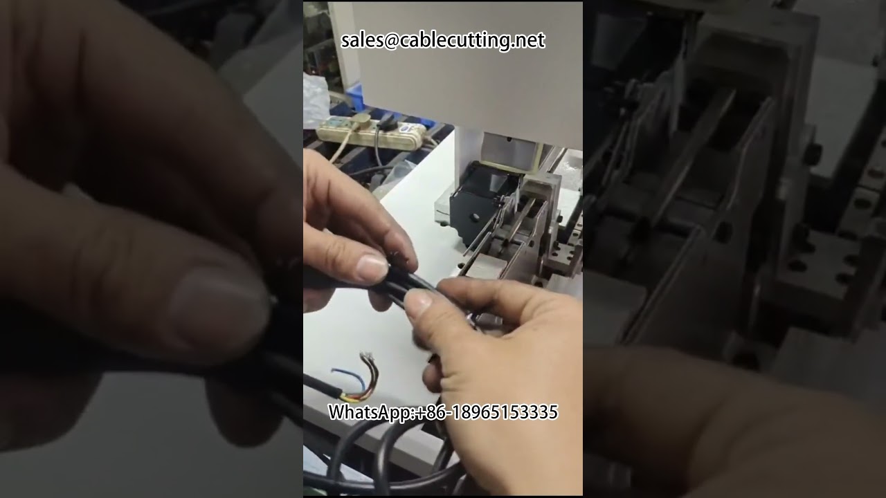 Máy buộc dây tự động không lõi vận hành tại chỗ #máybuộcdây #xửlýdâycáp