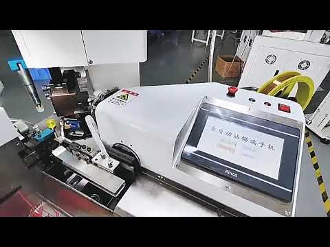 Máy Ép & Đóng Thiếc Đầu Cốt Dây Tự Động Hoàn Toàn - Ép Một Mặt Tốc Độ Cao