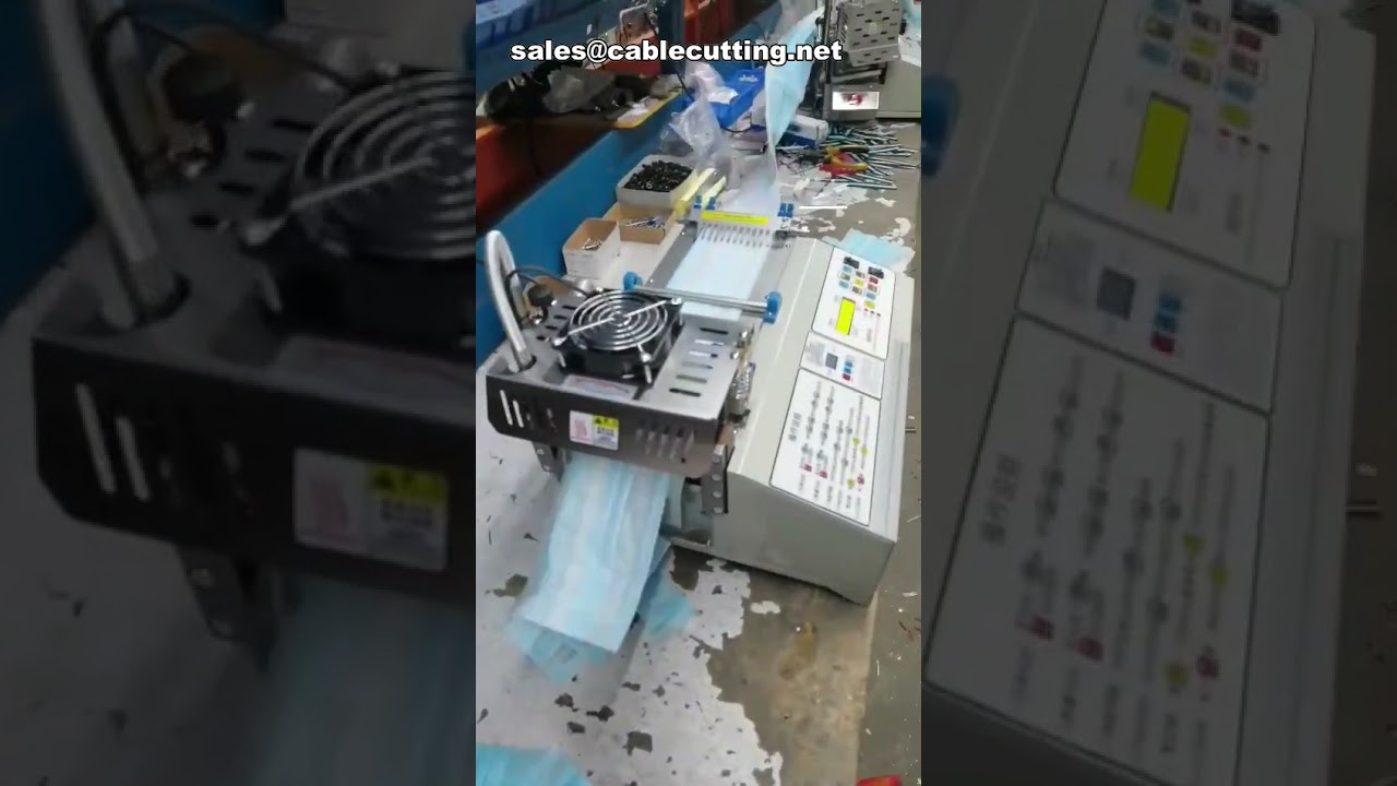 Máy Cắt Dây Tự Động Hiệu Suất Cao | Máy Cắt Đai Polyester Bằng Dao Nóng | Máy Cắt Dây Điện