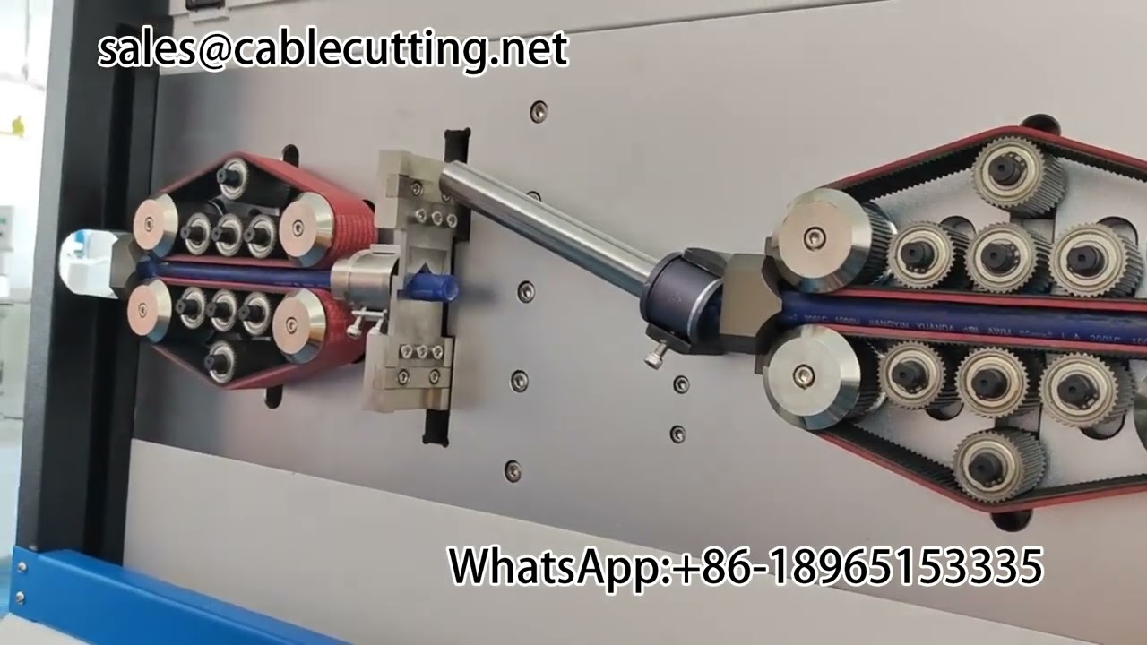 Máy Tuốt Dây Cáp Bó Tự Động - Thiết Bị Gia Công Dây Điện Chính Xác