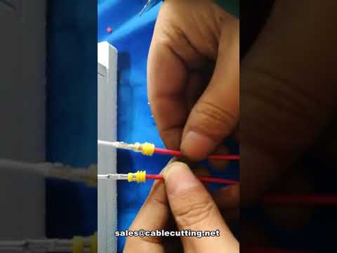 Máy bấm đầu cốt chống thấm nước chuyên nghiệp | Máy bấm dây điện tự động