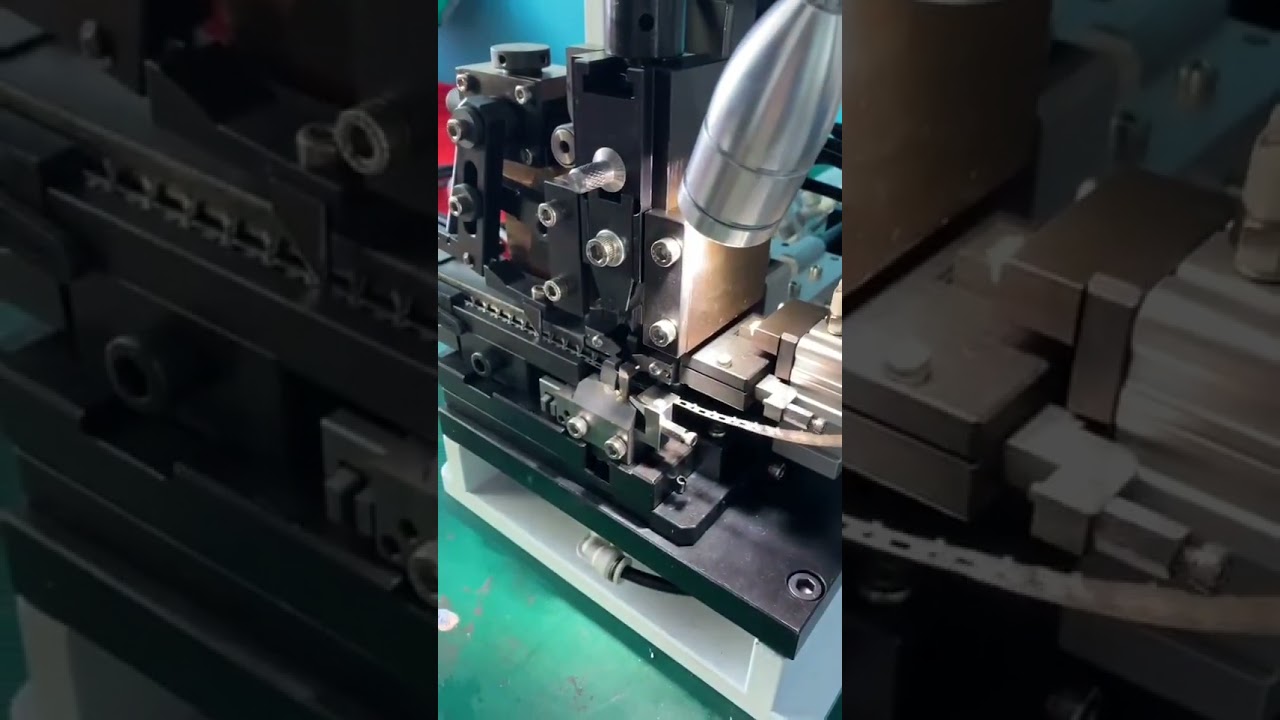 Máy bóc vỏ dây và dập cốt 2 trong 1 mới - Màn hình cảm ứng & nút bấm tiện lợi cho dây đơn