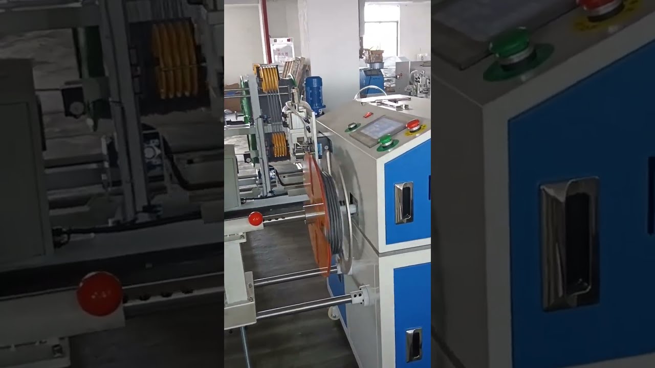Máy tự động đếm, phân loại, cắt, quấn & cuộn dây với bộ cấp 500kg