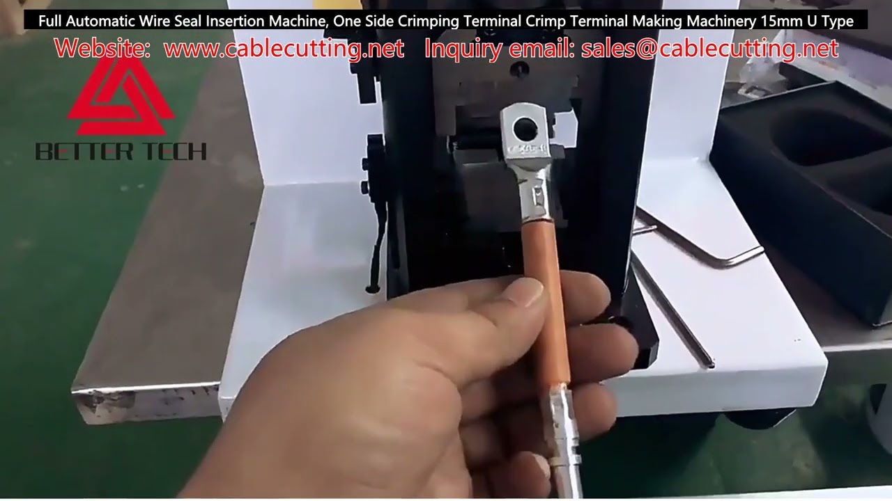 Máy Chèn Gioăng Dây & Ép Đầu Cosse Tự Động Hoàn Toàn - Máy Làm Đầu Cốt Hiệu Suất Cao