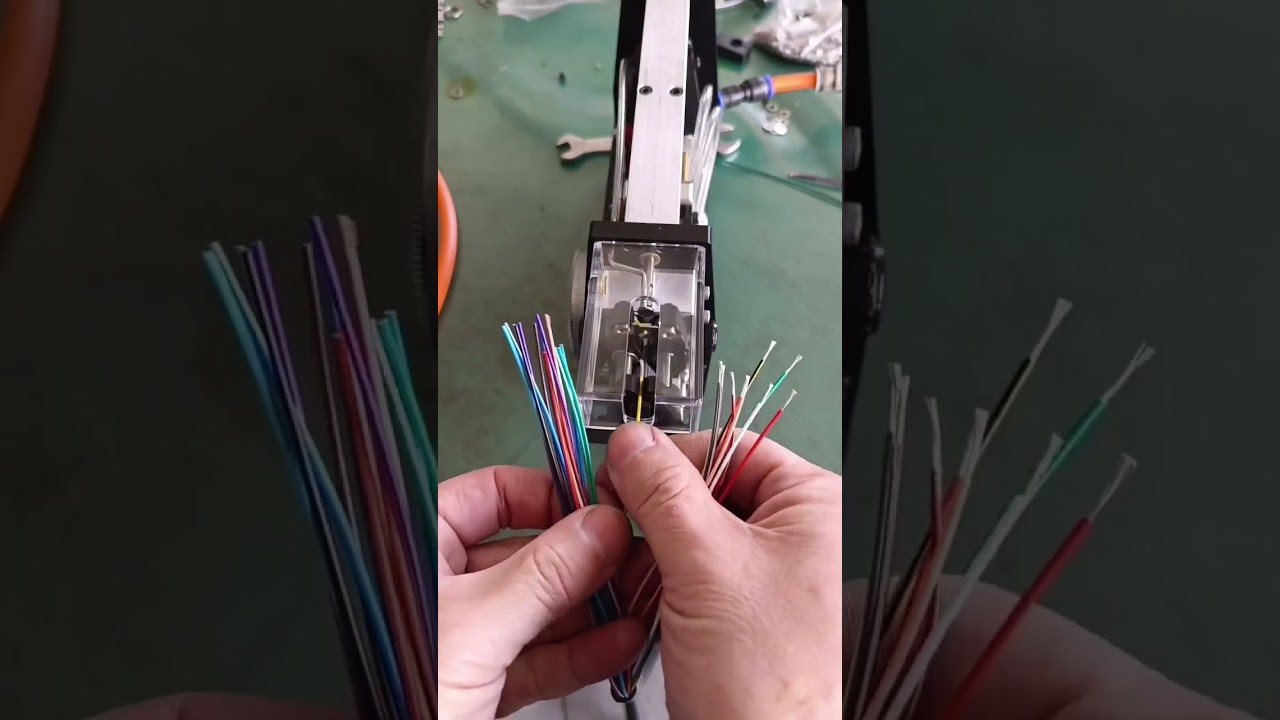 Máy tuốt dây điện khí nén cảm ứng không chạm, điều chỉnh linh hoạt - Tự động hóa nhà máy