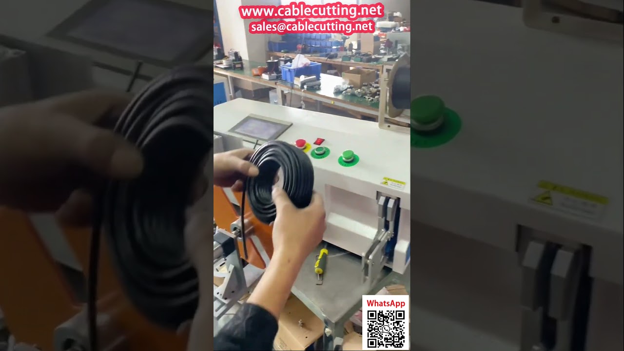 Máy Buộc Quấn Đếm Dây Để Bàn Tự Động - Tối Ưu Đóng Gói Dây Cáp