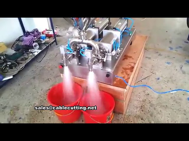 Máy Chiết Rót Chai 2 Đầu, Dung Tích 5000ml - Tăng Năng Suất Sản Xuất