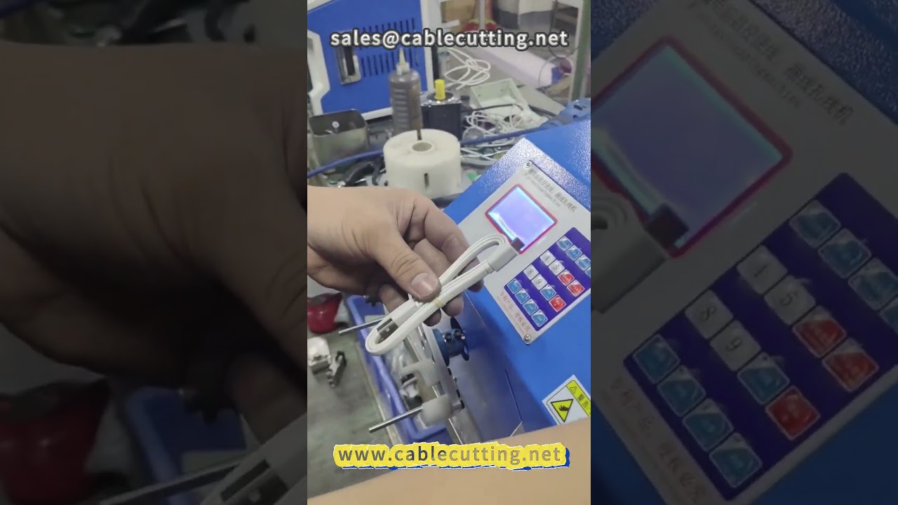 Máy quấn dây dữ liệu buộc vòng silicon 95 - Dây cáp, xử lý dây, vòng silicone