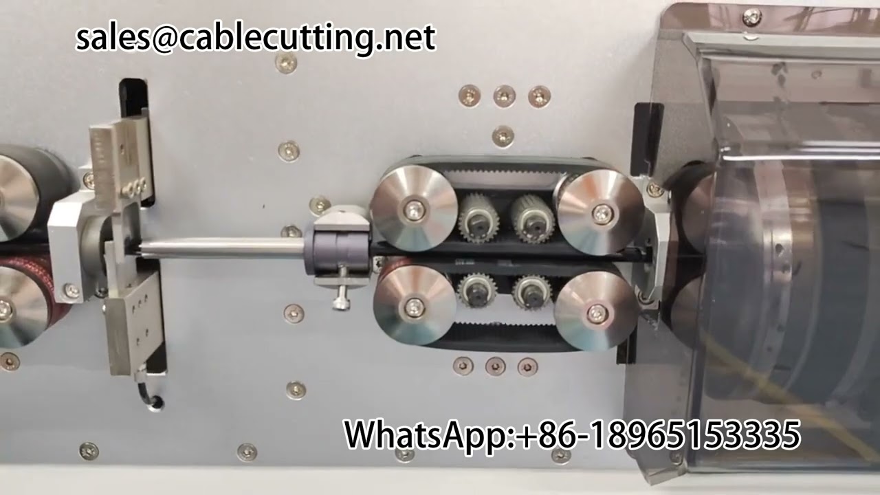 Máy tuốt dây quay tự động – Tuốt đa lớp dây cáp điện cao áp năng lượng mới chính xác