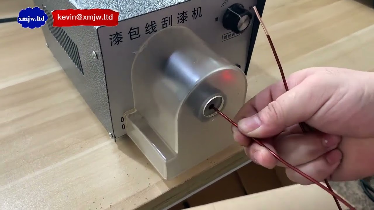 Máy tách men dây điện từ chuyên nghiệp - Máy bóc vỏ dây emay cho máy biến áp và nam châm