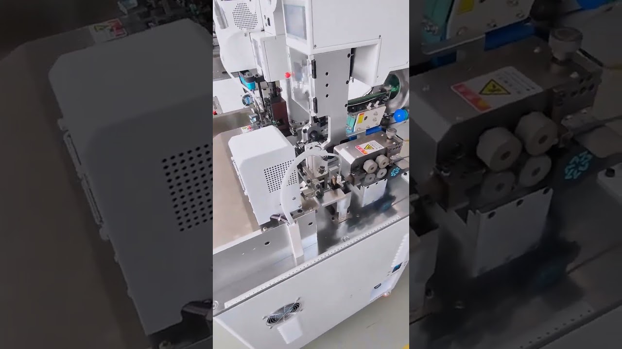 Gia công dây cáp ô tô chống nước dòng cao tự động #factory #machine #copper