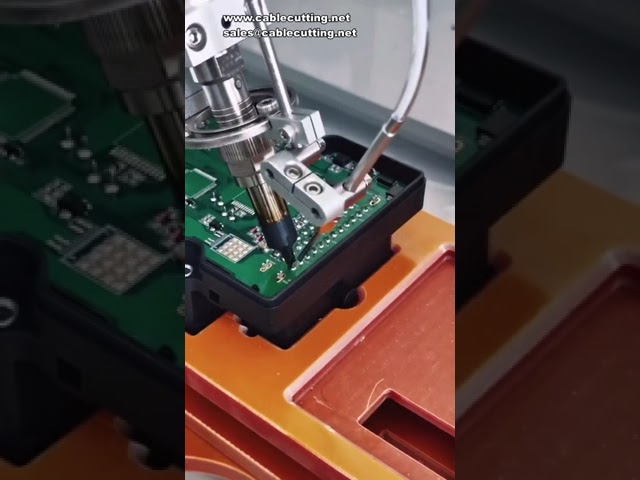 Máy Hàn Tự Động 3 Trục Cho PCB – Robot Hàn Linh Kiện SMD, Đèn LED Chính Xác Cao