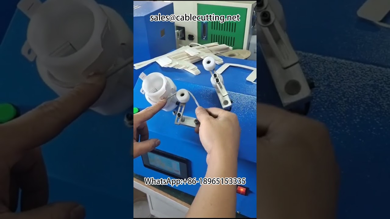 Máy quấn dây tự động | Máy quấn dây thẻ giấy | Dây cáp sạc điện thoại Apple