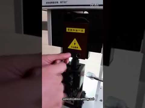 Máy ép terminal: Video hướng dẫn vận hành và gỡ lỗi chi tiết