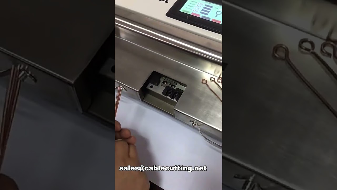 Máy uốn móc tai kim loại chính xác cao - Tạo vòng cung tự động