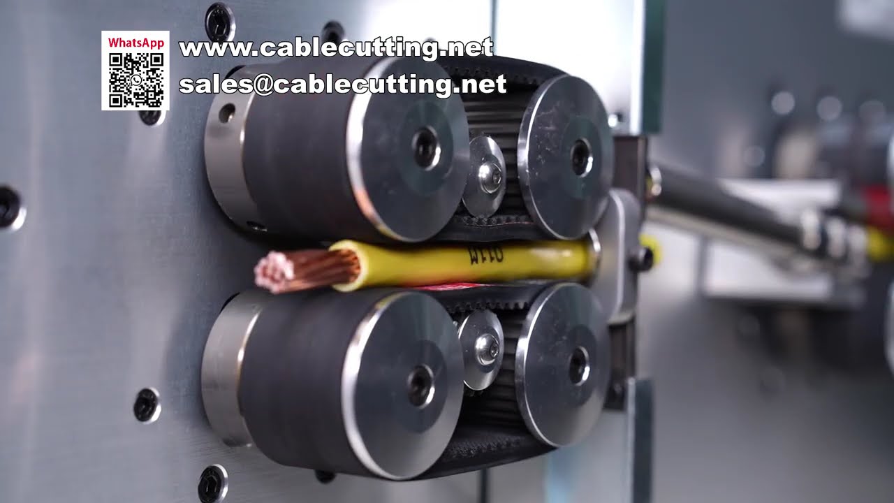 Máy tuốt dây cáp 95mm2 với động cơ bước và chức năng nâng vít MAX2-ST95