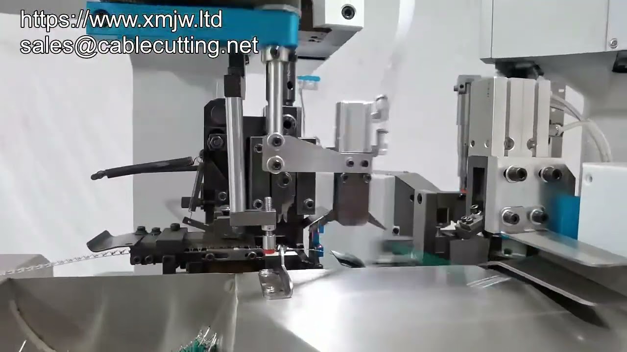 Máy Cắt Dây, Bấm Đầu Cốt Tự Động Hai Đầu - Tăng Năng Suất Sản Xuất
