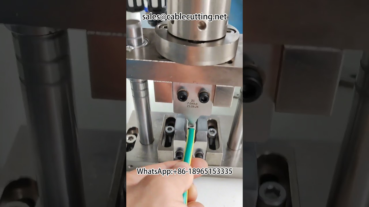 Máy ép đầu cốt thủy lực chuyên dụng cho dây cáp năng lượng mới | Thiết bị tự động hóa sản xuất