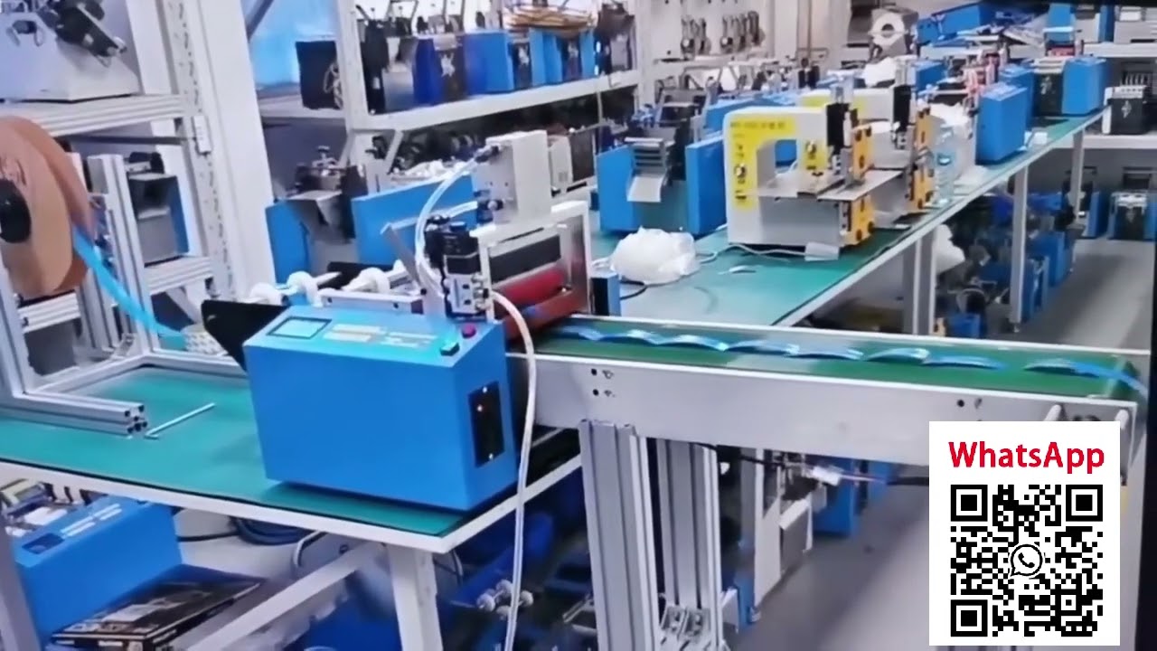 Máy Cắt Băng Tải Tự Động Tại Nhà Máy Sản Xuất | Video Thực Tế