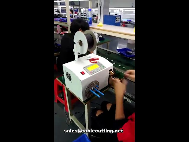Máy quấn và bó cáp tự động - Giải pháp tối ưu cho dây nguồn AC/DC & dây tai nghe