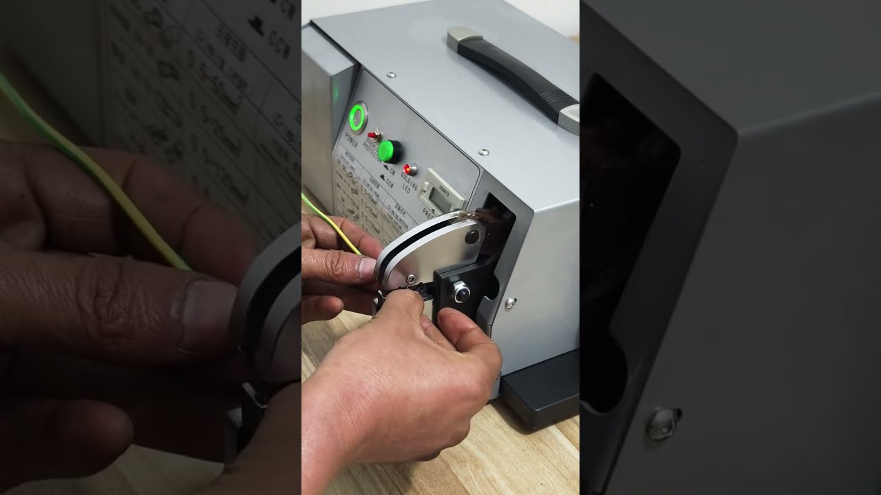 Máy Bấm Đầu Cốt Điện Công Suất Lớn - Xử Lý Đầu Cốt Lên Đến 70 mm² #factory #machine