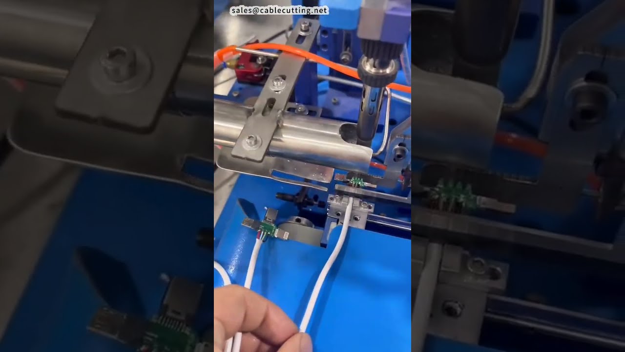 Máy hàn dạng xích nạp thủ công, tùy chọn bộ cấp rung | Máy hàn tự động #factory #machine #diy