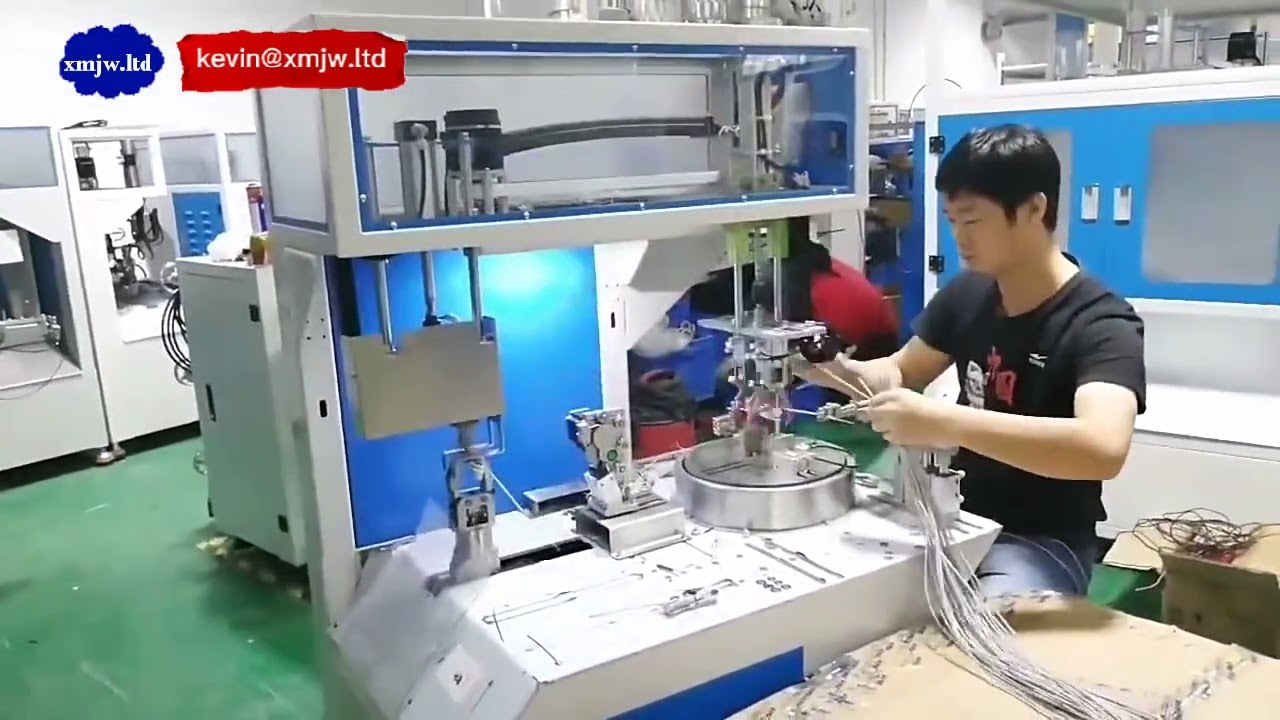 Máy cuốn và buộc cáp tự động | Giải pháp đóng gói dây hiệu quả