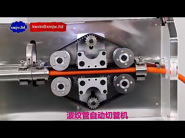 Máy Cắt Ống Sóng Tự Động Nạp Liệu - Tối Ưu Sản Xuất Dây Điện