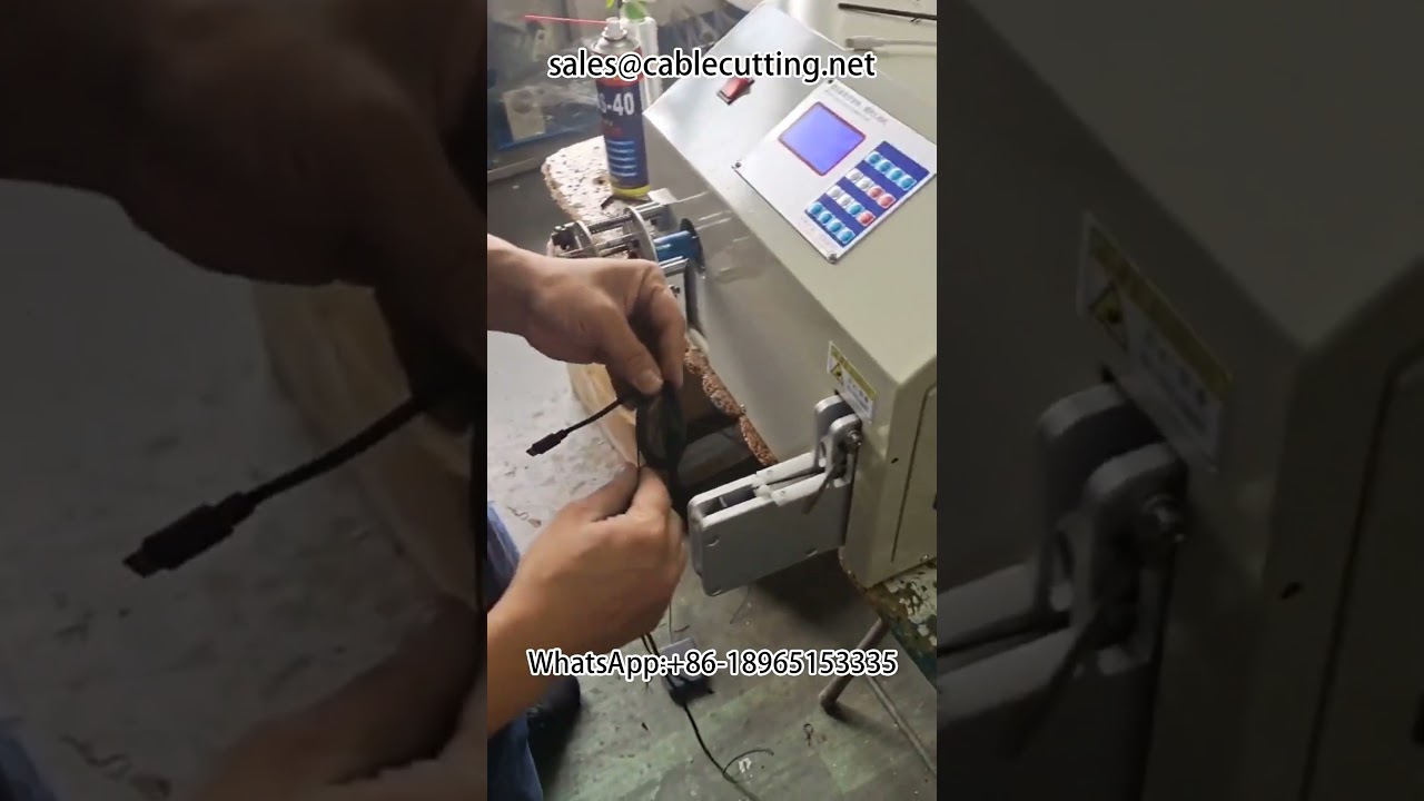 Máy quấn và buộc cáp dữ liệu tự động | Máy quấn cáp, máy buộc dây