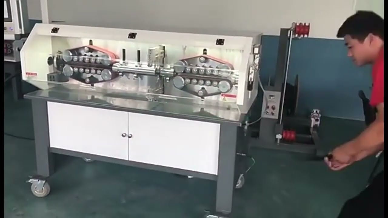 Máy bóc vỏ và cắt dây cáp điện máy tính cỡ lớn - Máy tuốt dây cáp bọc PVC chính xác