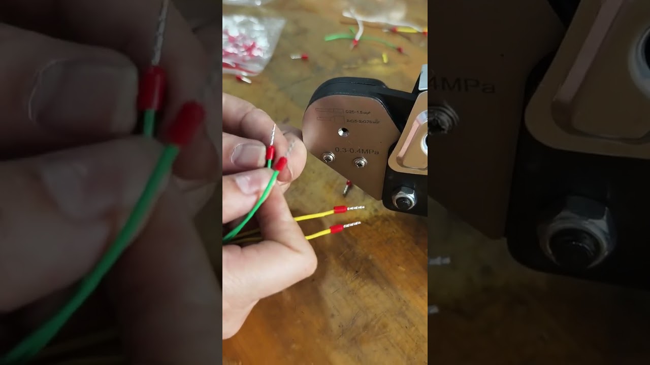 Máy Ép Khí Nén Đầu Cốt Ống Có Thiết Bị Định Vị Chính Xác | Tự Động Hóa Sản Xuất #factory #machine