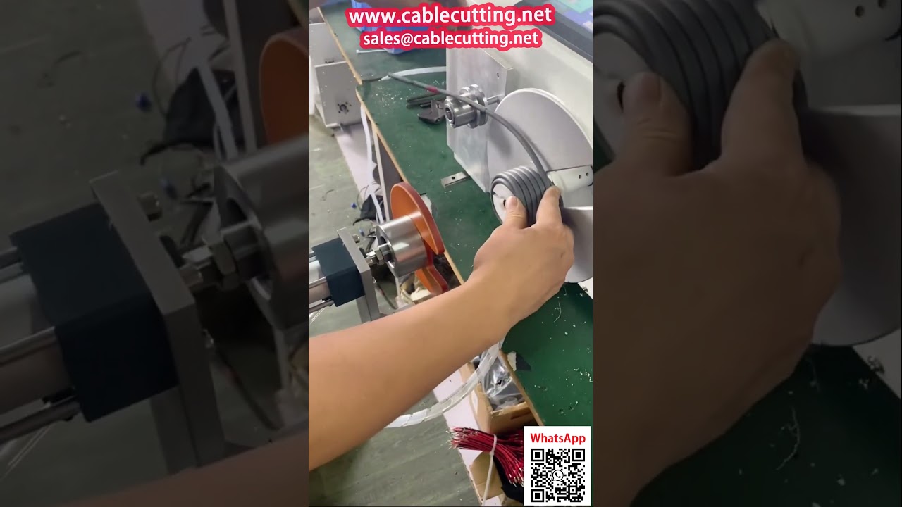 Máy quấn và buộc dây tự động - Định vị chính xác đầu dây