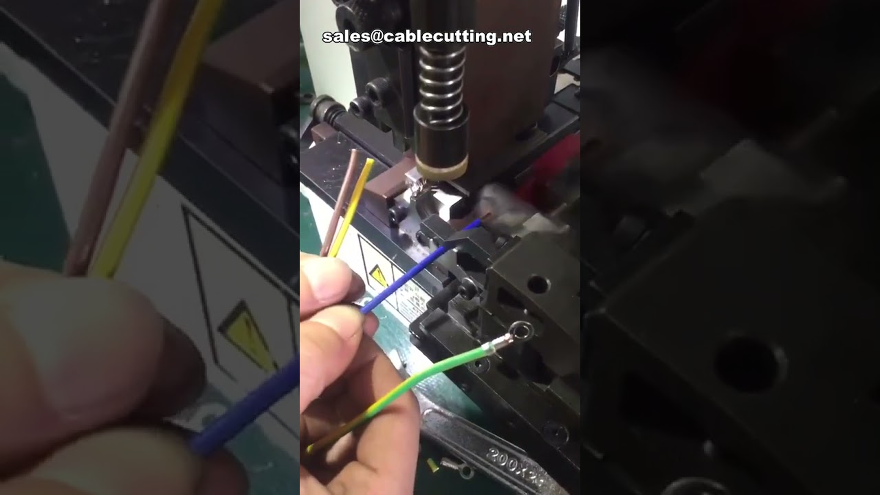 Máy tuốt dây và bấm cốt thủ công cho đầu nối thẳng đứng - Dụng cụ điện chuyên nghiệp