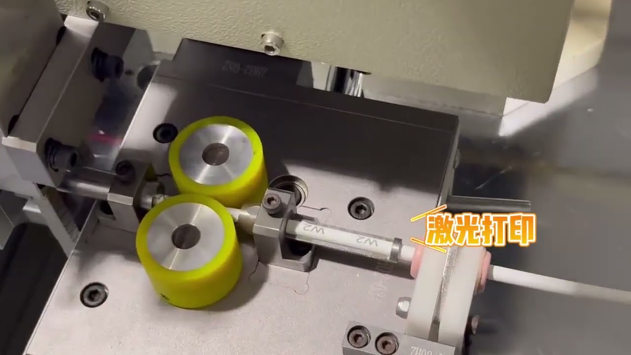 Máy tự động ép đầu cốt, luồn ống co nhiệt và in laser - Giải pháp tối ưu cho dây cáp
